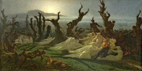 Les Lavandières de la Nuit, vers 1861